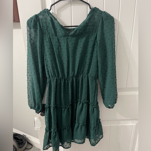 Speechless green dress - Picture 3 of 5